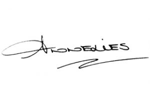 Handtekening Annelies Rulkens-Zielman